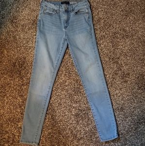 Aeropostale High Waisted Denim Jegging Size 4